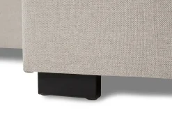 Basic Home Crazy 3-seters Vendbar L-formet Sjeselongsofa i Stoff