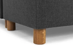 Basic Home Crazy 7-seters Vendbar U-formet XX-Large Hjørnesofa med Divan i Stoff