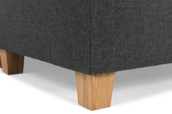 Basic Home Hjørnesofa-Crazy 7-seters Vendbar U-formet XX-Large Hjørnesofa med Divan i Stoff Grey