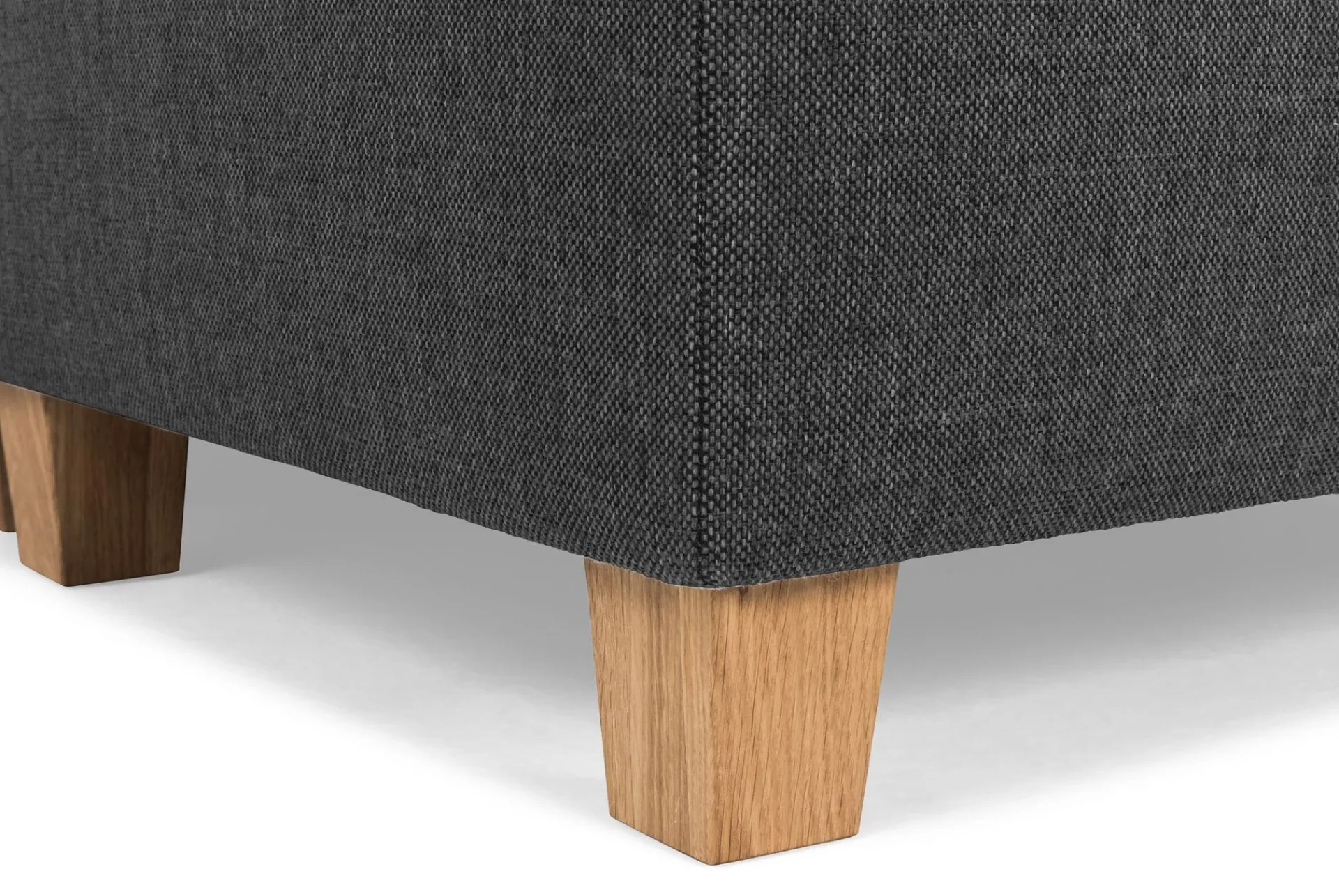 Basic Home Hjørnesofa-Crazy 7-seters Vendbar U-formet XX-Large Hjørnesofa med Divan i Stoff Grey