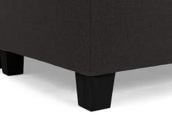 Basic Home Hjørnesofa-Crazy 7-seters Vendbar U-formet XX-Large Hjørnesofa med Divan i Stoff Grey