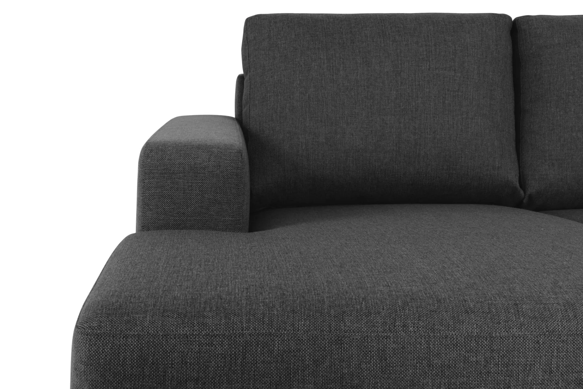 Basic Home Crazy 7-seters Vendbar U-formet XX-Large Hjørnesofa med Divan i Stoff