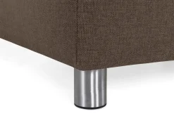 Basic Home Crazy 4-seters Venstrevendt U-formet Large Sofa med Divan og Sjeselong i Stoff