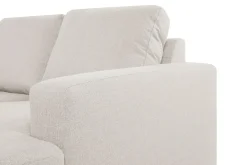 Basic Home 2 Seter Sofa|Sofa Med Sjeselong-Crazy 6-seters Venstrevendt U-formet XX-Large Sofa med Divan og Sjeselong i Stoff Beige