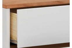 Kommode|Entrekommode-Crotone Kommode 76x39 cm 3 Skuffer Hvit