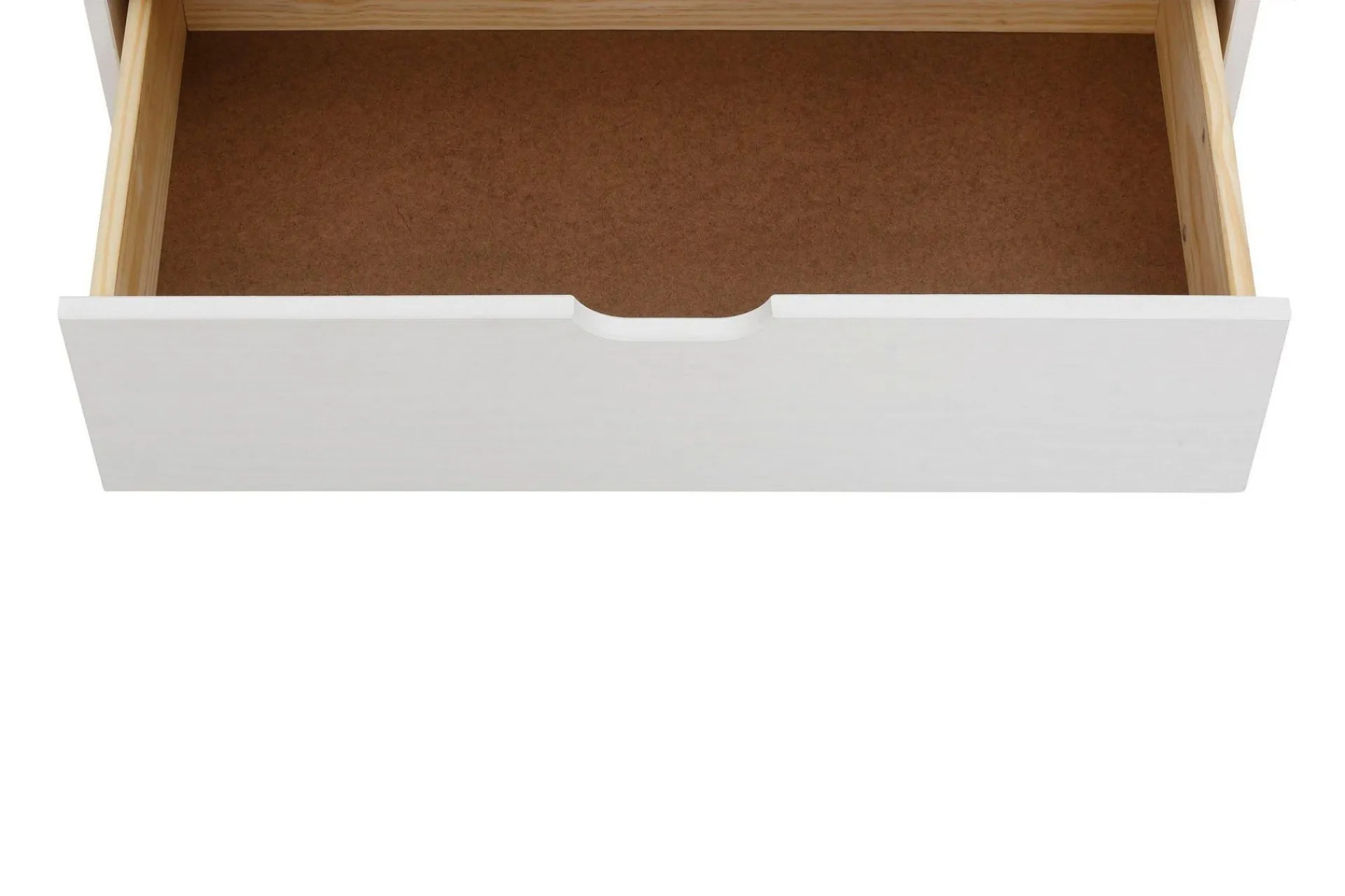 Kommode|Entrekommode-Crotone Kommode 76x39 cm 3 Skuffer Hvit