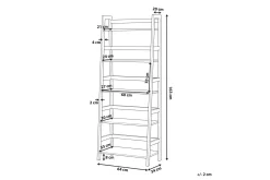 Bokhylle-Croydon Hylle 64 cm Tre/Natur