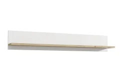 Vegghylle-Crumpton Klesstativ 160 cm Brun,Hvit