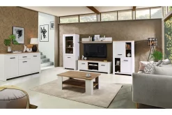 Vegghylle-Crumpton Klesstativ 160 cm Brun,Hvit