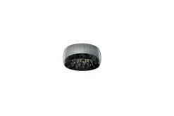 Trio Lighting Kjøkkenlampe|Vinduslampe-Crystel Taklampe 35 cm 3xE14 Krom/Krok glass