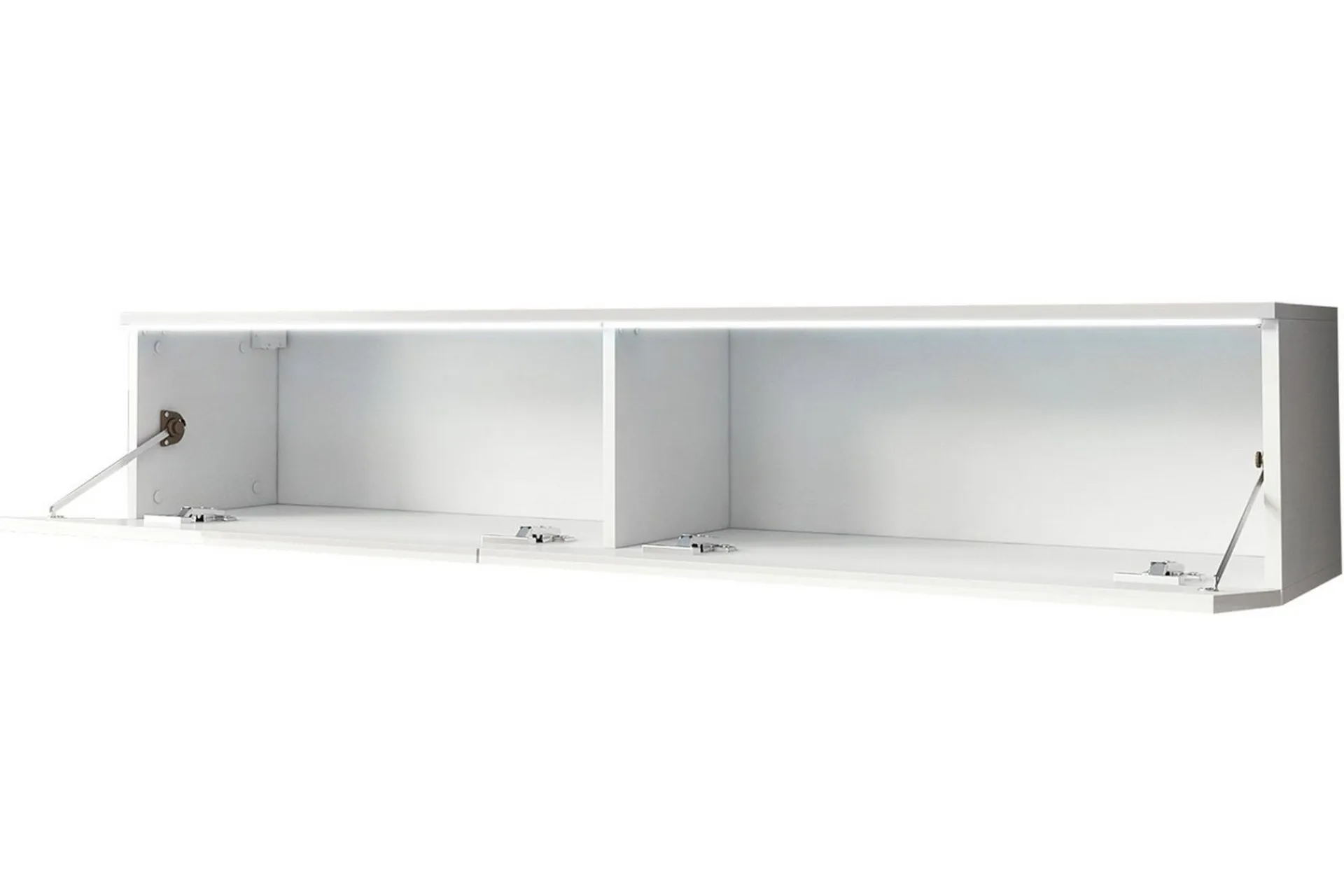 Concept 55 Tv-Benk & Mediabenk-Cuguen Tv-skap 140 cm LED Hvit