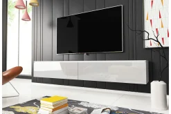 Concept 55 Tv-Skap|Tv-Benk & Mediabenk-Cuguen Vegghengt TV-benk med oppbevaring 180x32x30 cm Hvit