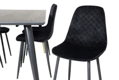 Venture Home Daicy Spisegruppe 180 cm inkl. 6 Ypas Stoler
