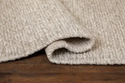 KM Home Moderne Tepper-Dalarö Ullteppe 75x150 cm Rektangulær Beige