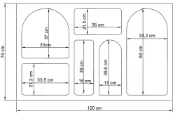Dalim Konsollbord 120 cm