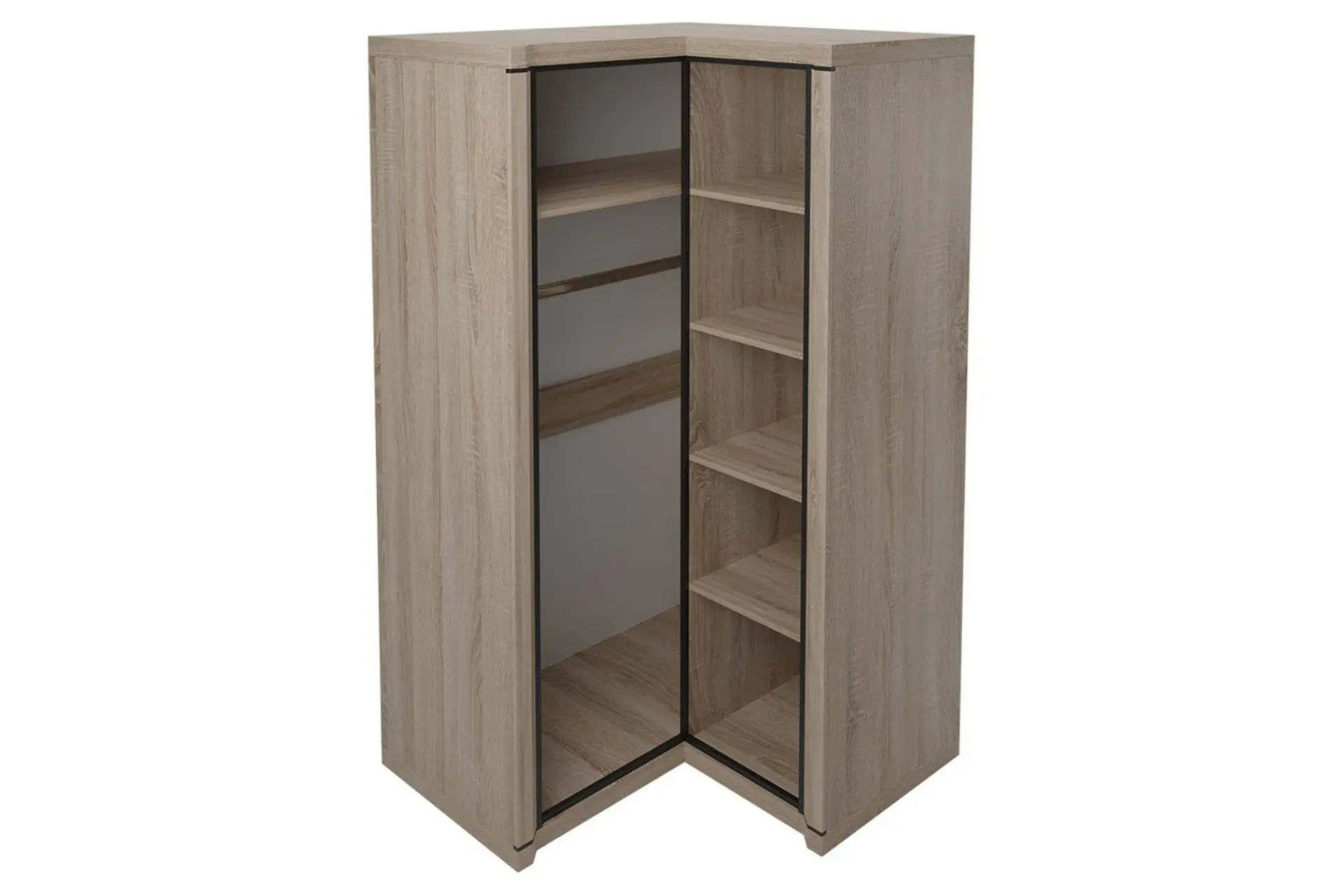 Garderober & Garderobesystem-Dallas Garderobe 100x58x192 cm tre