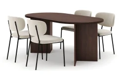 Dano Spisebord 180 cm med 4 Gemmiano Spisestoler
