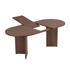 Spisebord & Kjøkkenbord-Dano Uttrekkbart spisebord 160-200 cm Valnøtt