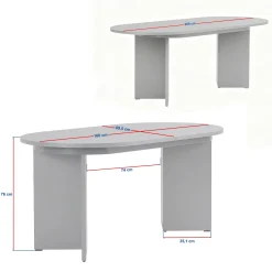Spisebord & Kjøkkenbord-Dano Uttrekkbart spisebord 160-200 cm Valnøtt