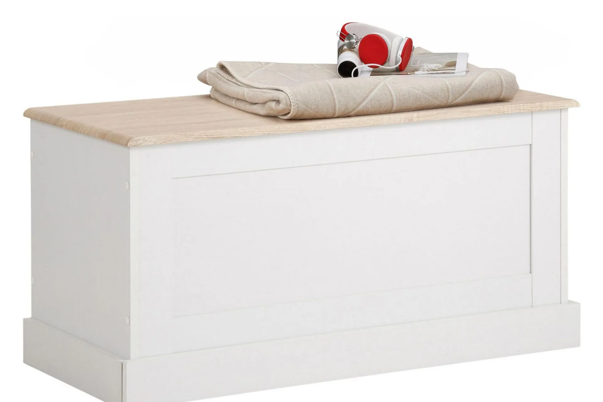 Loft24 Oppbevaringskiste-Dareia Kiste 90 cm Hvit