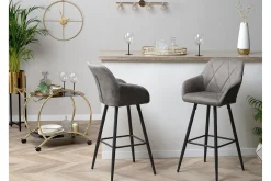 Barmøbler|Barstoler-Darien Barstol 41 cm Grey