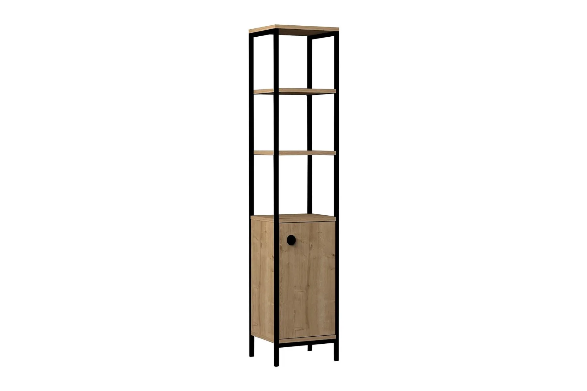Baderom-Dasaki Bad Oppbevaring 162x38 cm 4 Hyller Blå,Antracit
