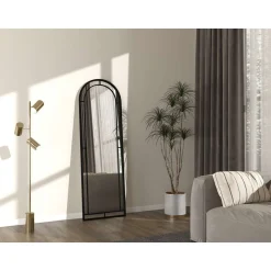 Gulvspeil|Helkroppsspeil-Dasina Gulvspeil 60 x 180 cm Svart