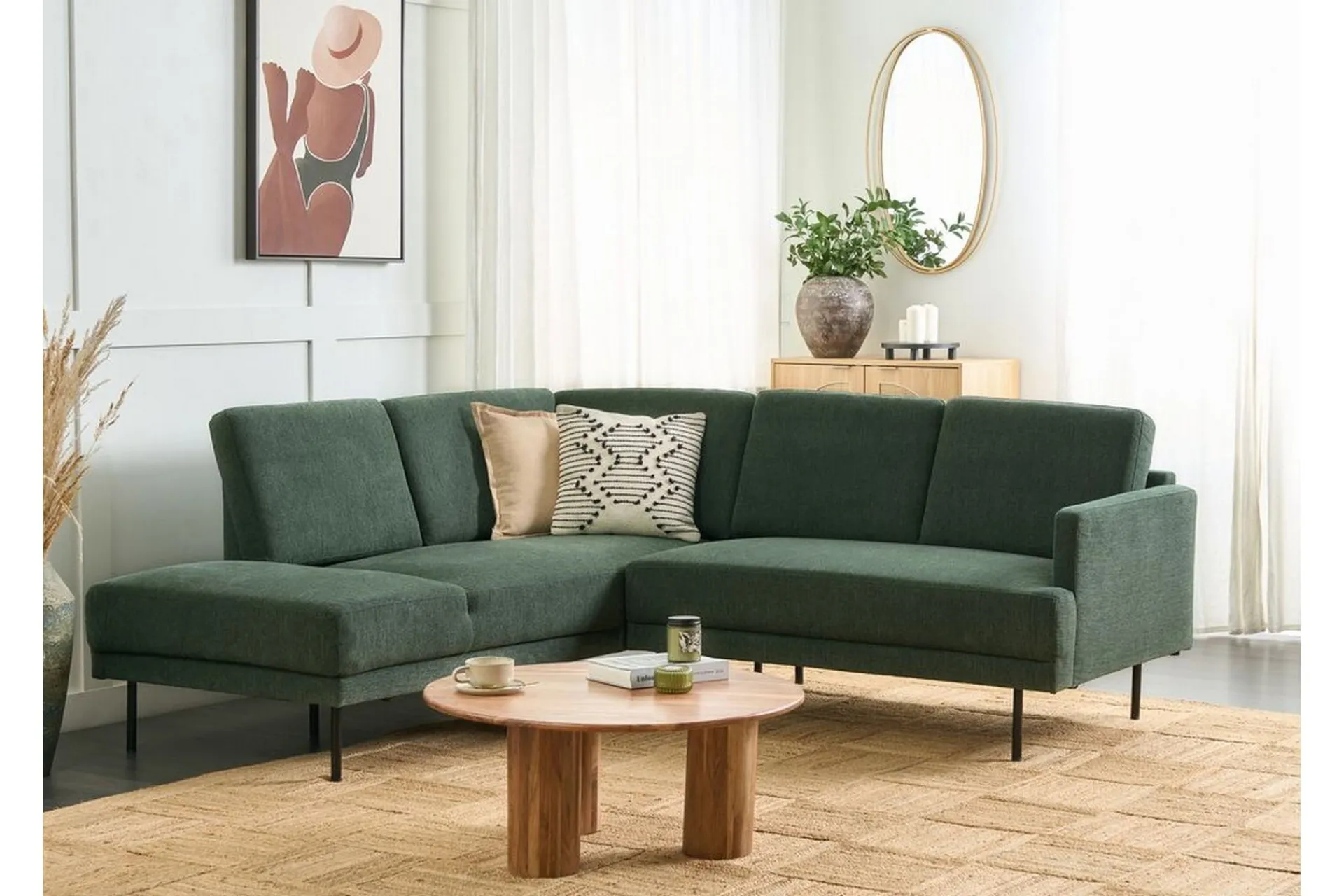 Deajna Hjørnesofa 4-seter