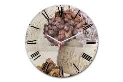 Veggklokke-Decorative MDF Clock 30x Flerfärgad