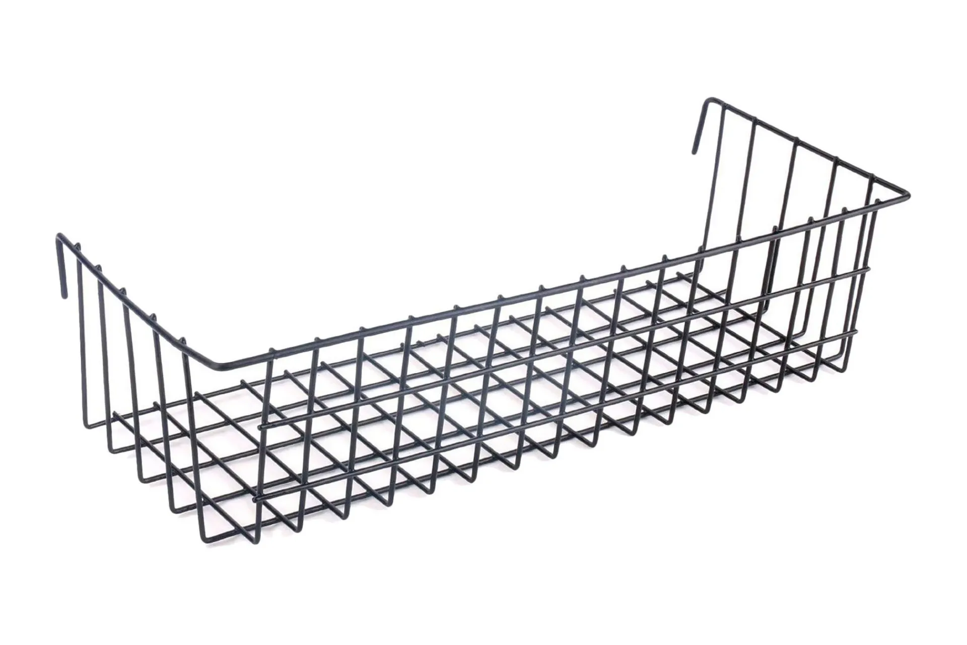 Kurver-Decorative Metal Wall Accessory 16x38 Svart