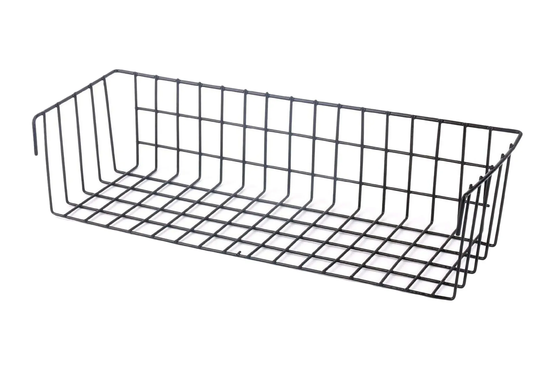 Kurver-Decorative Metal Wall Accessory 16x38 Svart