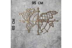 Decorative Metal Wall Accessory 65x95
