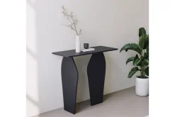 Gangbord|Avlastningsbord-Decorotika Kommode 100 cm Svart