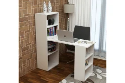 Decorotika Skrivebord 120 cm med Oppbevaringshyller