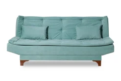 Velour Sofa & Fløyel Sofa-Defiglio 3-seter Sovesofa Lysegrønn