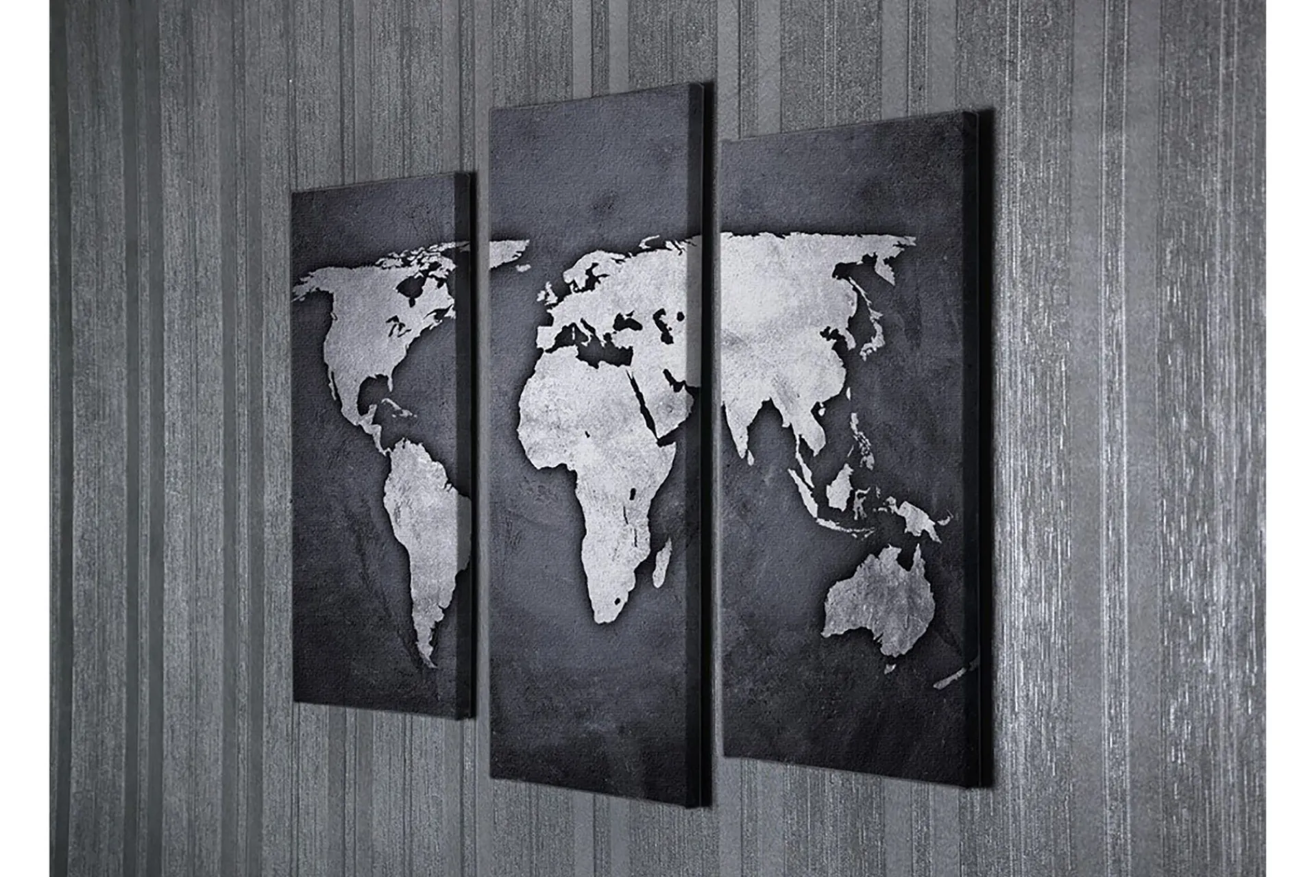 Dekorativ Canvasbilde 3-Deler 45x20 cm