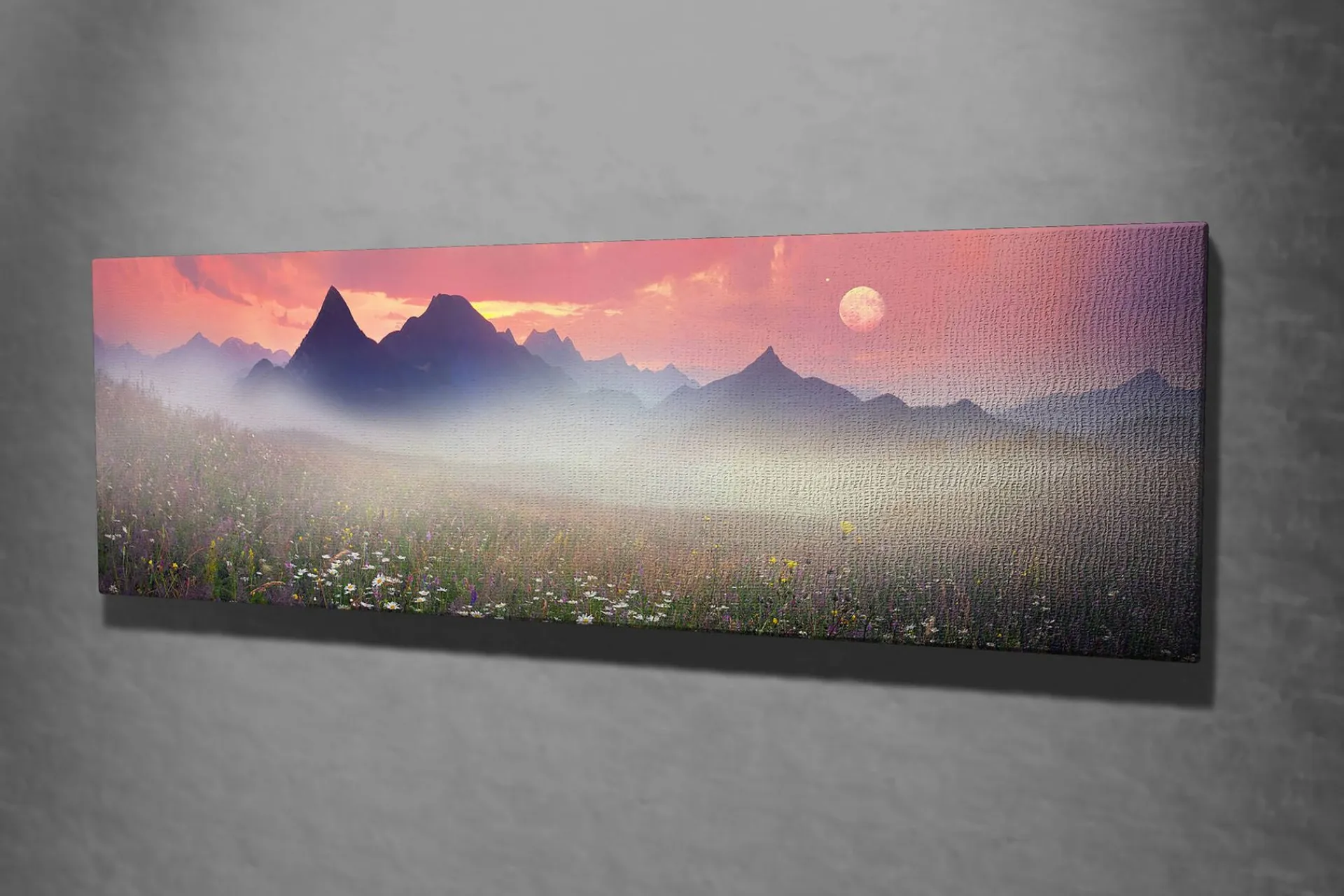 Lerretsbilder|Lerretsbilder-Dekorativ Canvasbilde 30x80 cm Flerfärgad