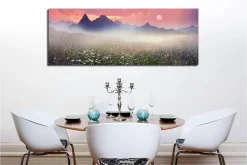 Lerretsbilder|Lerretsbilder-Dekorativ Canvasbilde 30x80 cm Flerfärgad