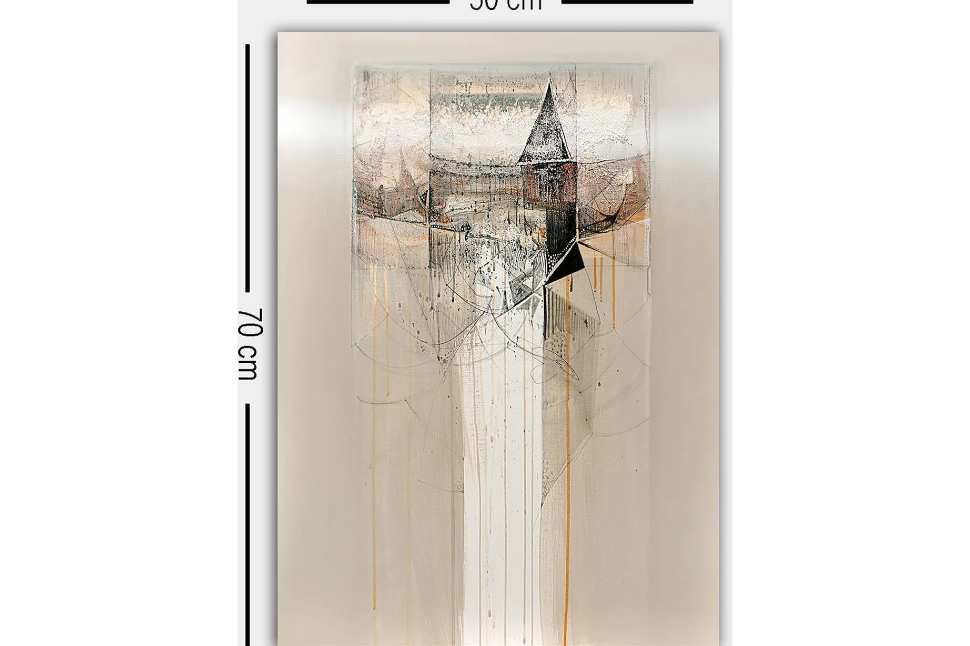 Lerretsbilder|Lerretsbilder-Dekorativ Canvasbilde 50x70 cm Flerfärgad