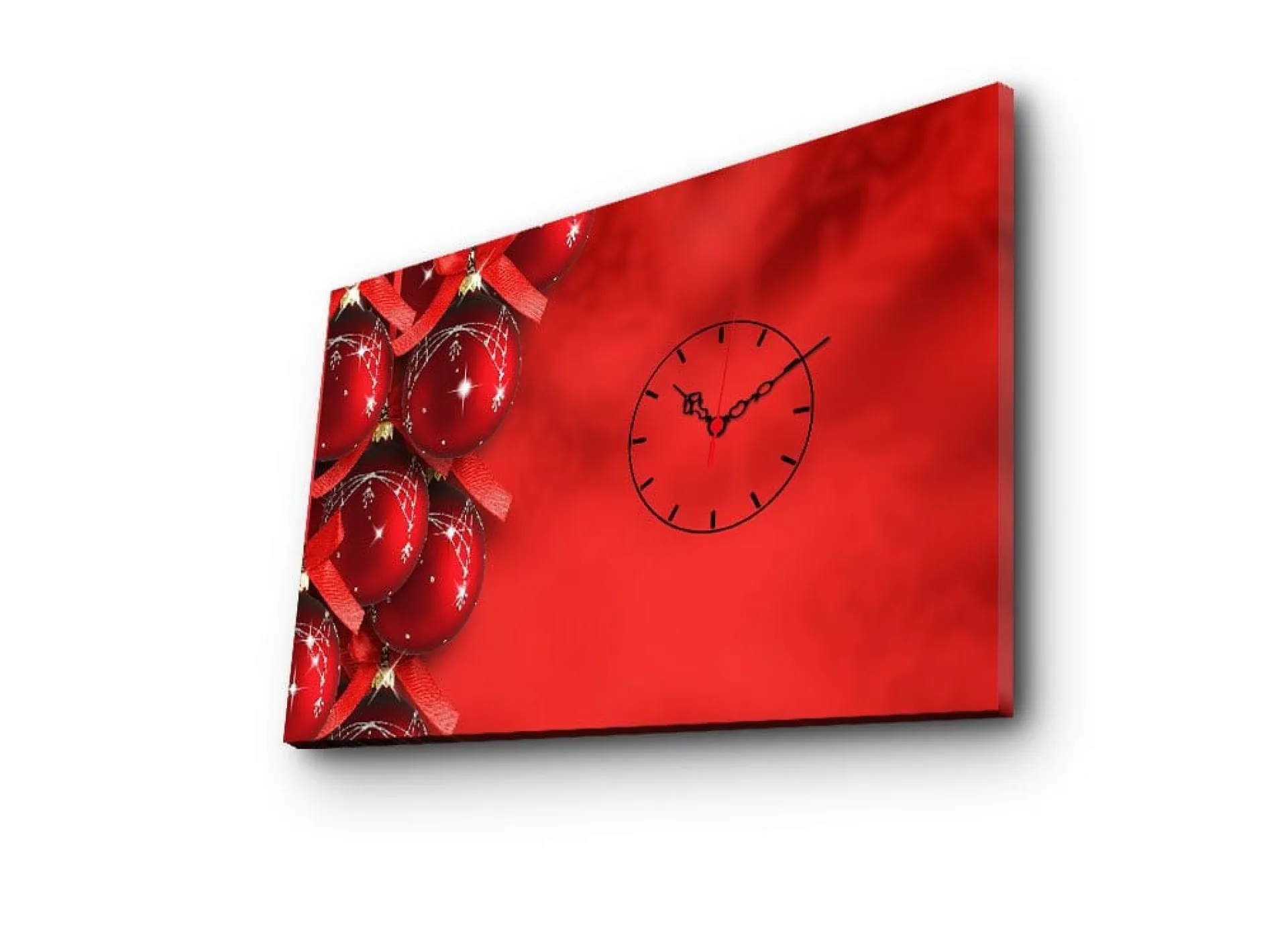Veggklokke-Dekorativ Veggklokke 45x70 cm Flerfärgad