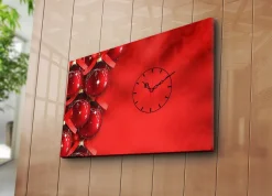 Veggklokke-Dekorativ Veggklokke 45x70 cm Flerfärgad