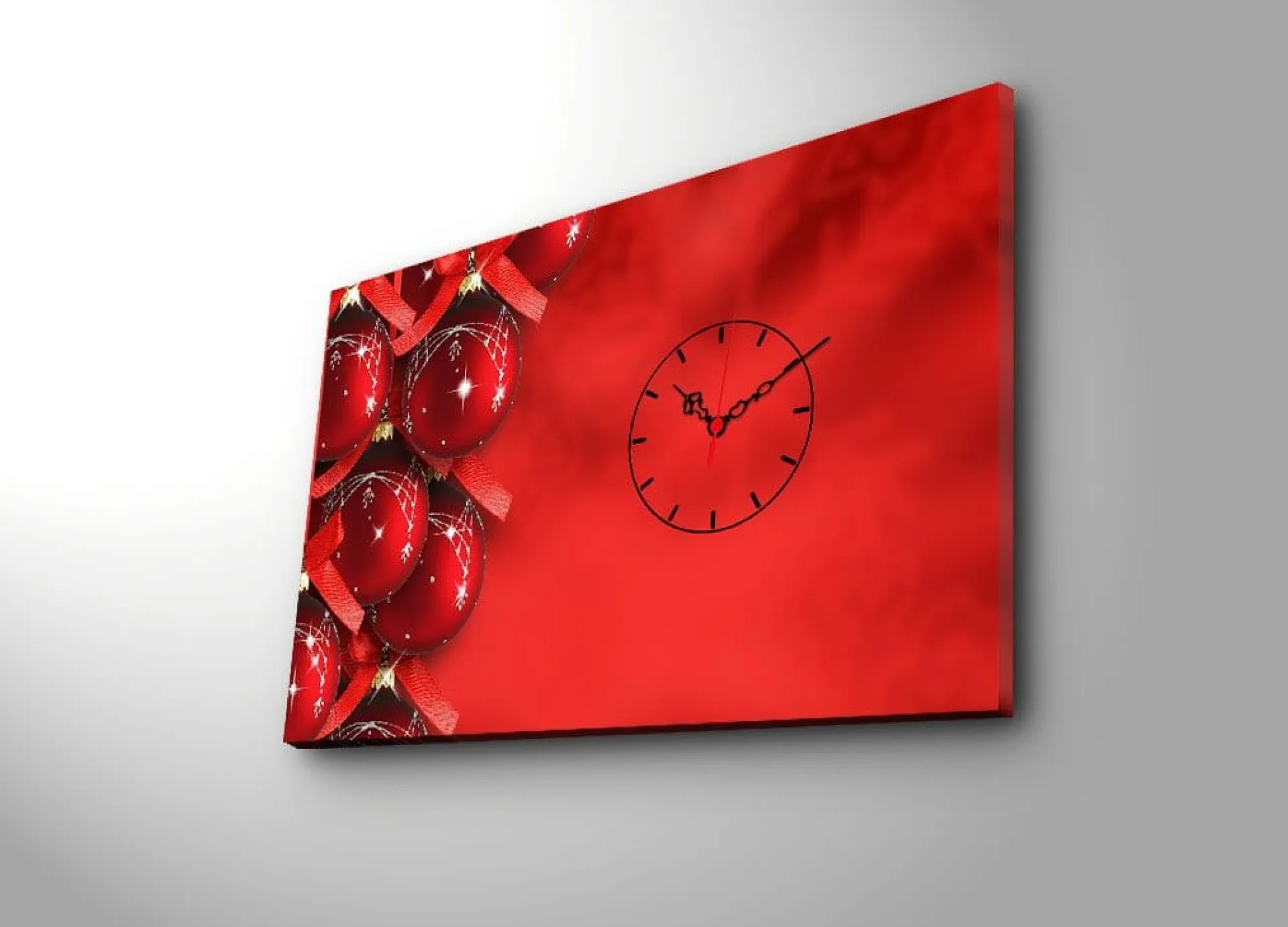 Veggklokke-Dekorativ Veggklokke 45x70 cm Flerfärgad