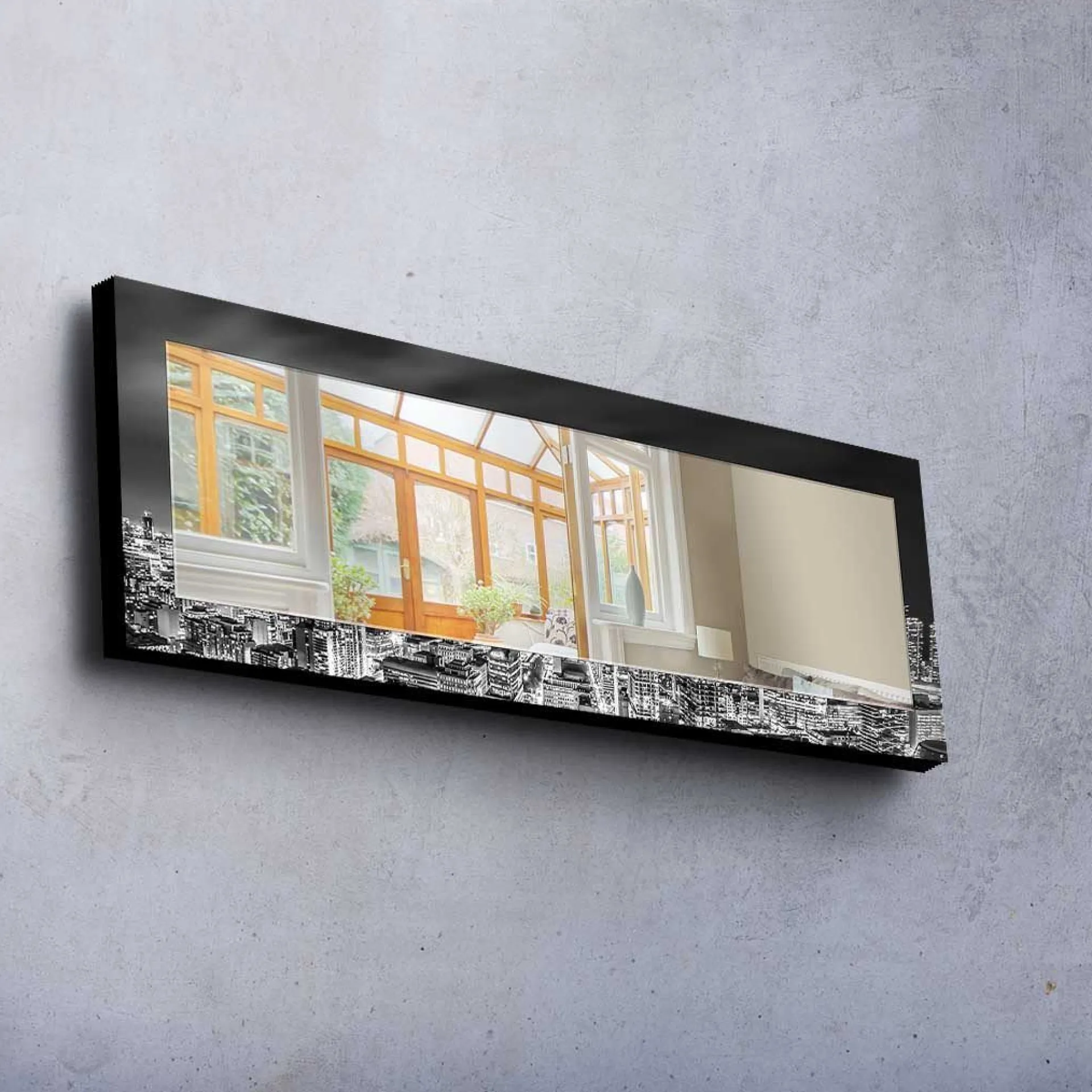 Veggspeil|Gangspeil-Dekorspeil 40x120 cm Flerfärgad