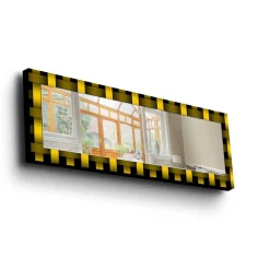Veggspeil|Gangspeil-Dekorspeil 40x120 cm Flerfärgad
