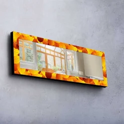 Veggspeil|Gangspeil-Dekorspeil 40x120 cm Flerfärgad