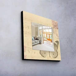 Veggspeil|Gangspeil-Dekorspeil 50x50 cm Flerfärgad