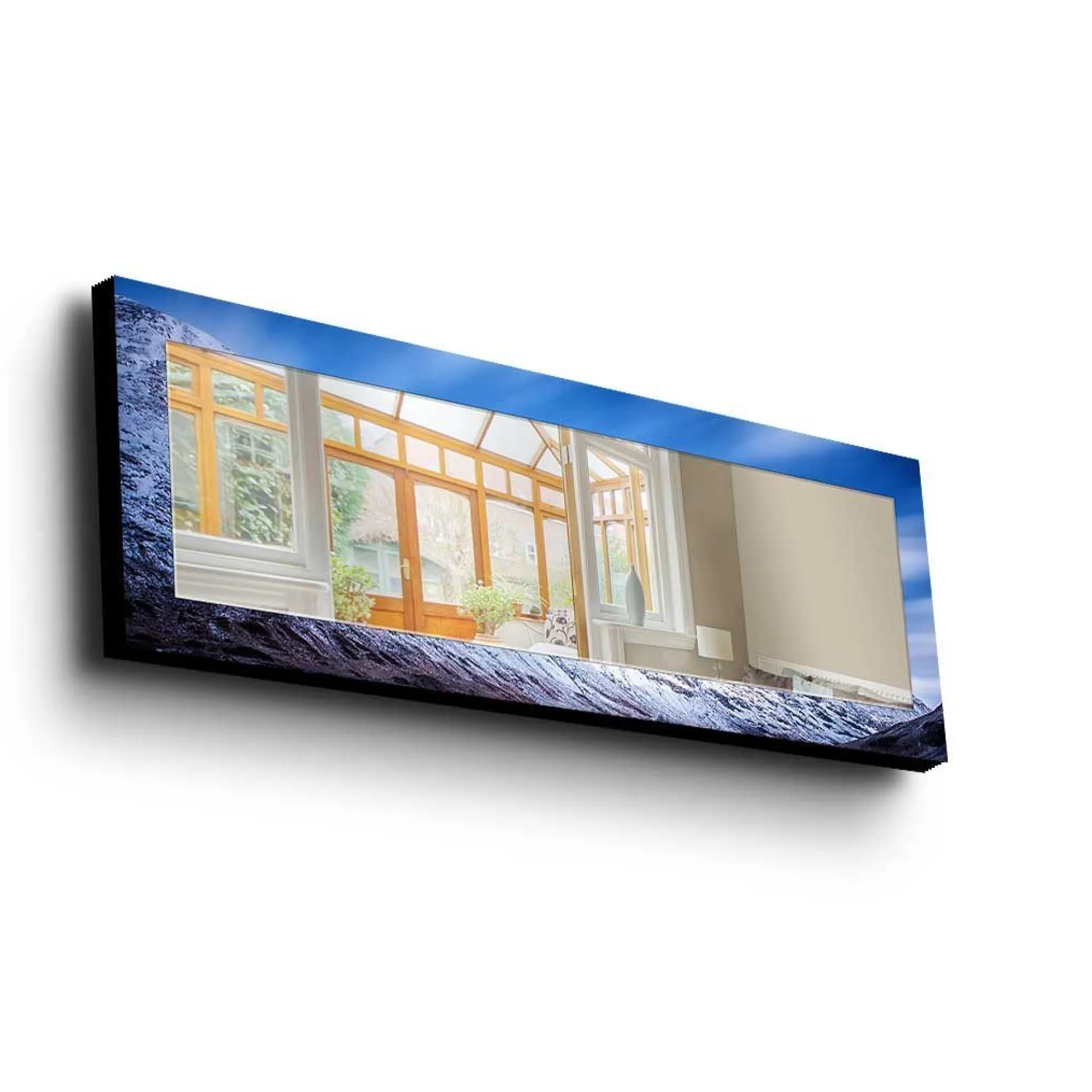 Veggspeil|Gangspeil-Dekorspeil 40x120 cm Flerfärgad
