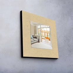 Veggspeil|Gangspeil-Dekorspeil 50x50 cm Flerfärgad