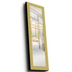 Veggspeil-Dekorspeil 40x120 cm Gul