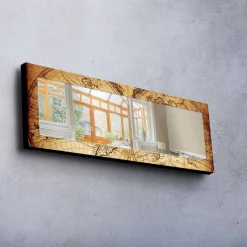 Veggspeil|Gangspeil-Dekorspeil 40x120 cm Flerfärgad
